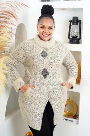 Luxury Knitted Coat Sweater