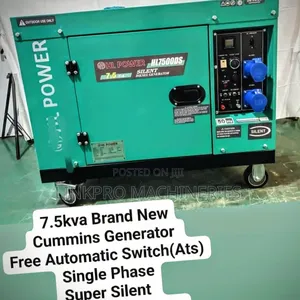 7.5 Kva Single Phase Hl Power Diesel Generator With Ats