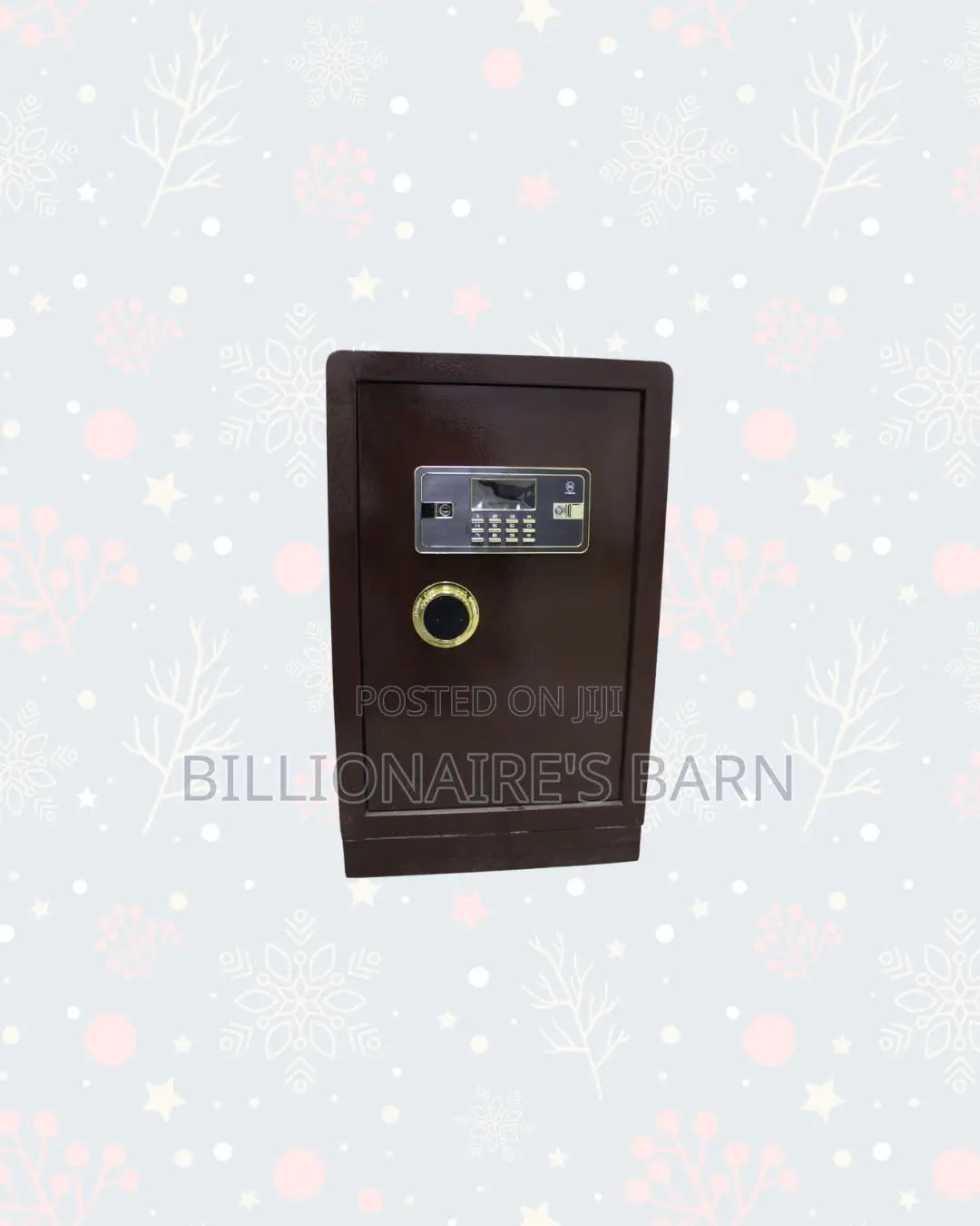 Fireproof Biometric Safe 70 Kg Programmable Keypad And Dual Alarm