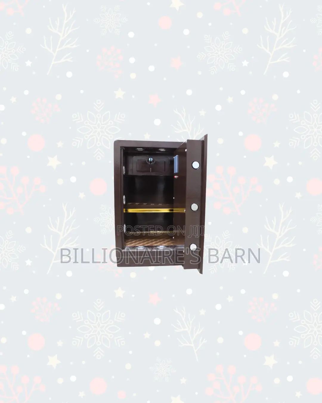 Fireproof Biometric Safe 70 Kg Programmable Keypad And Dual Alarm