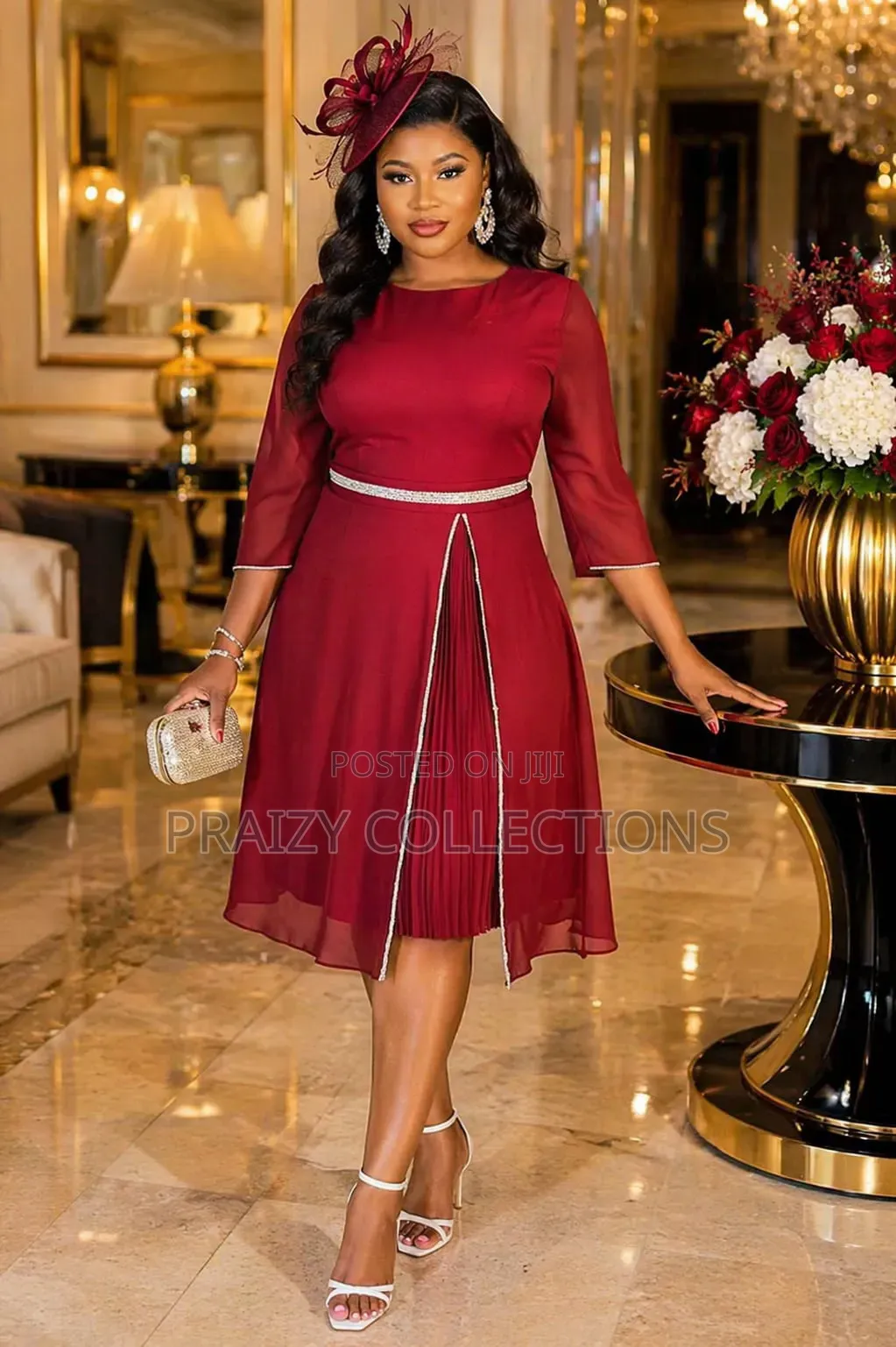 Cute Chiffon Skater Dress