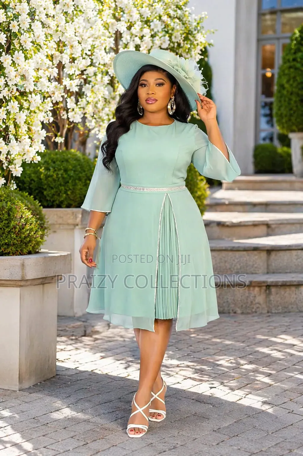 Cute Chiffon Skater Dress