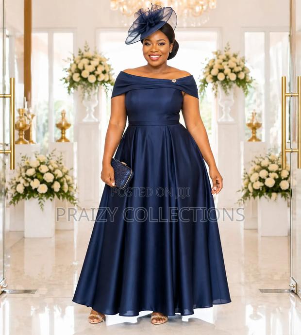 Classic Satin Maxi Dress - thumbnail 2