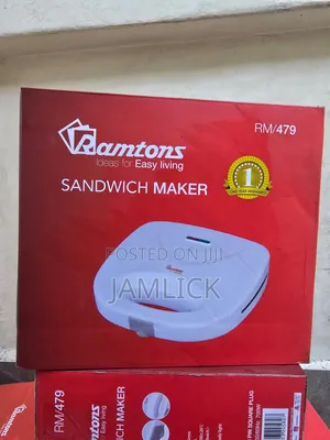 Ramtons Rm 479 Sandwich Maker / Toaster - Jf