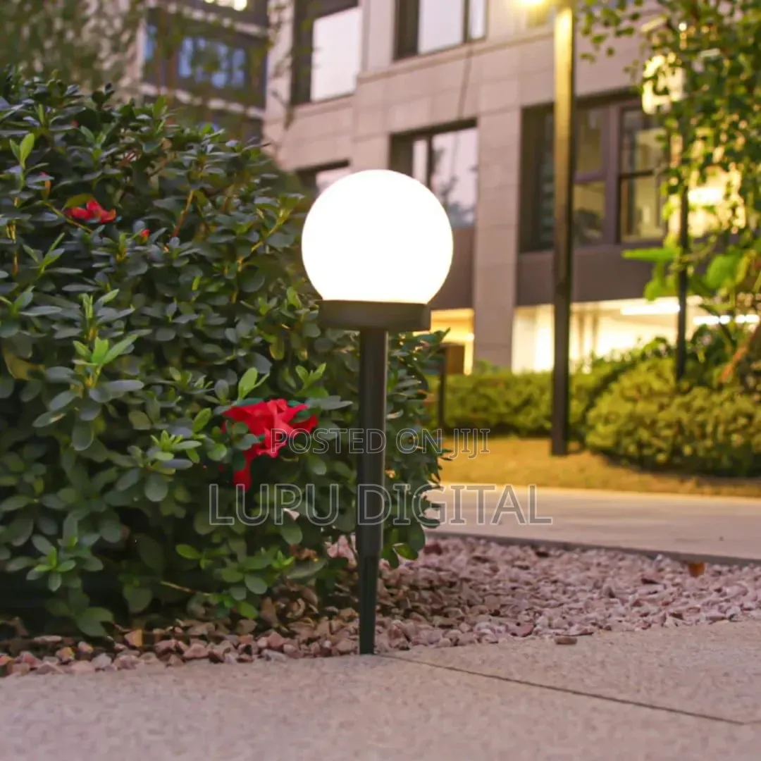 3pcs Waterproof Led Ball Light Lamp Solar Power Outdoor Garden Path