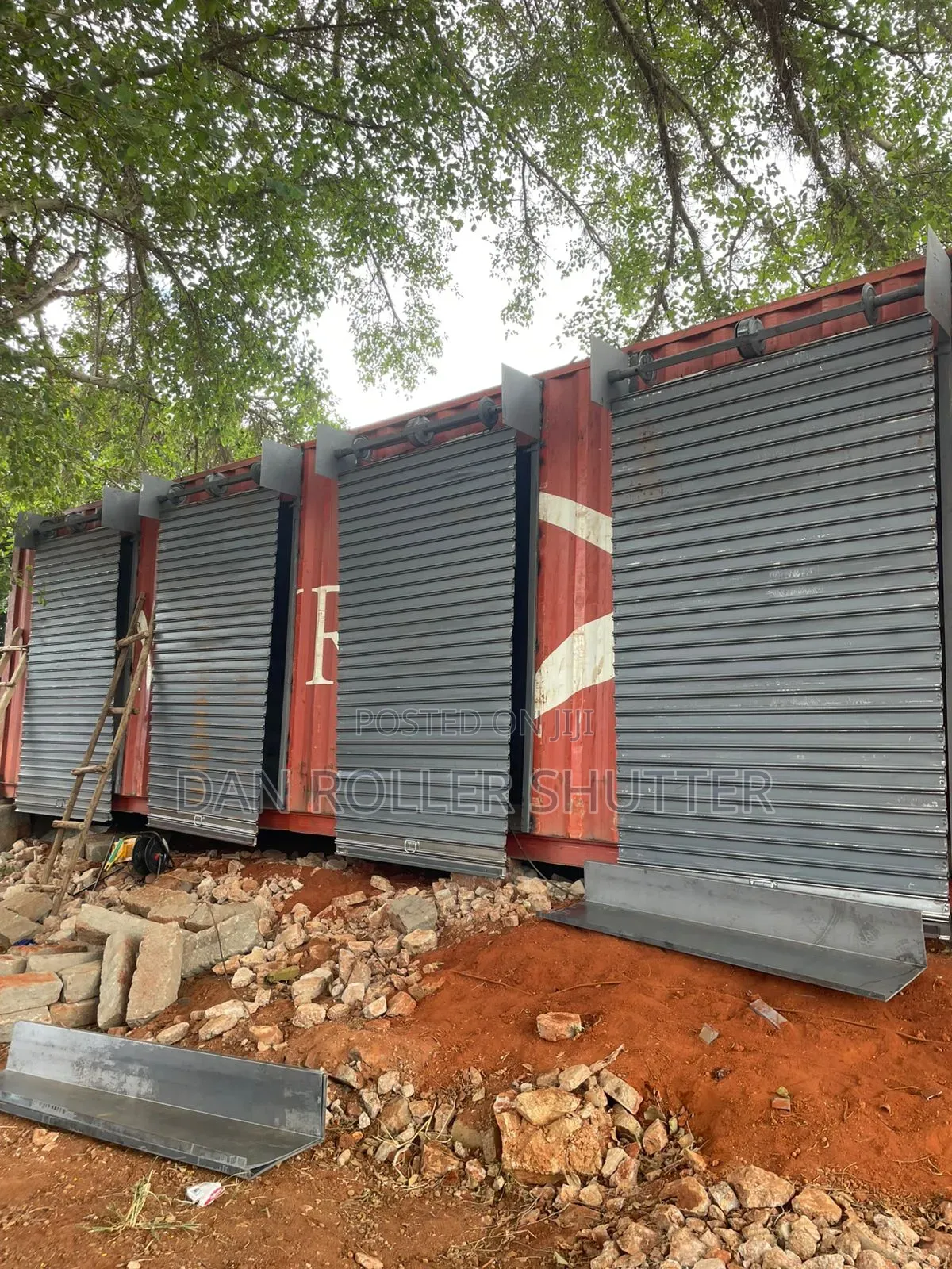 Reinforced Industrial Roller Shutter