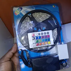 Led Strip Lights Kit With Power Adapter and Remote