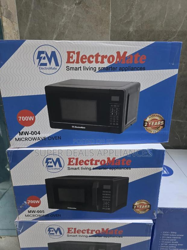 20 Litres Electromate Microwave Oven With Handle - main view