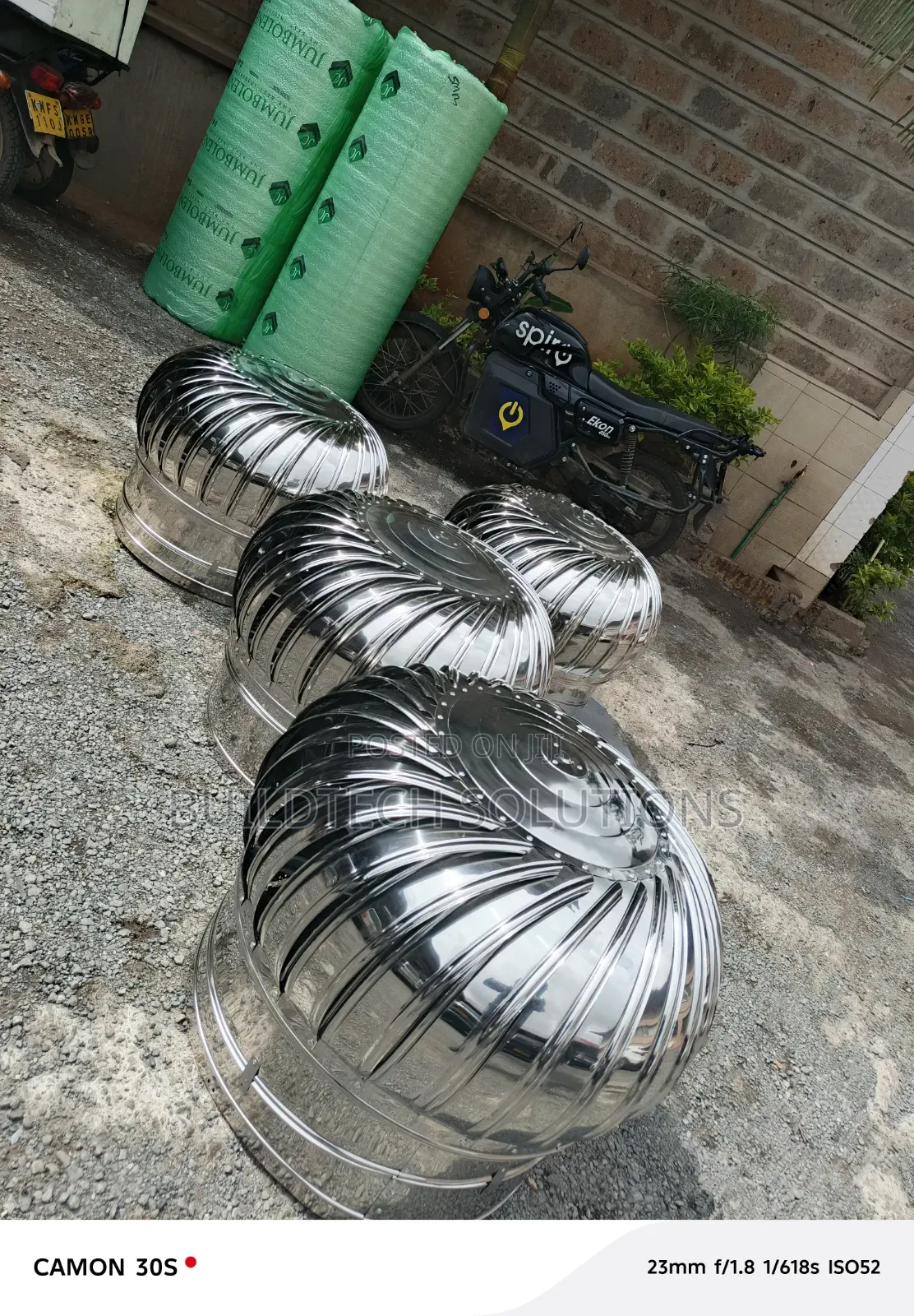 500mm Air Ventilator – Strong Wind-Driven Ventilation