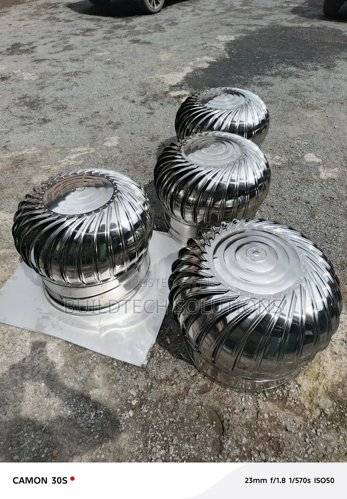 500mm Air Ventilator – Energy-Free Airflow Solution