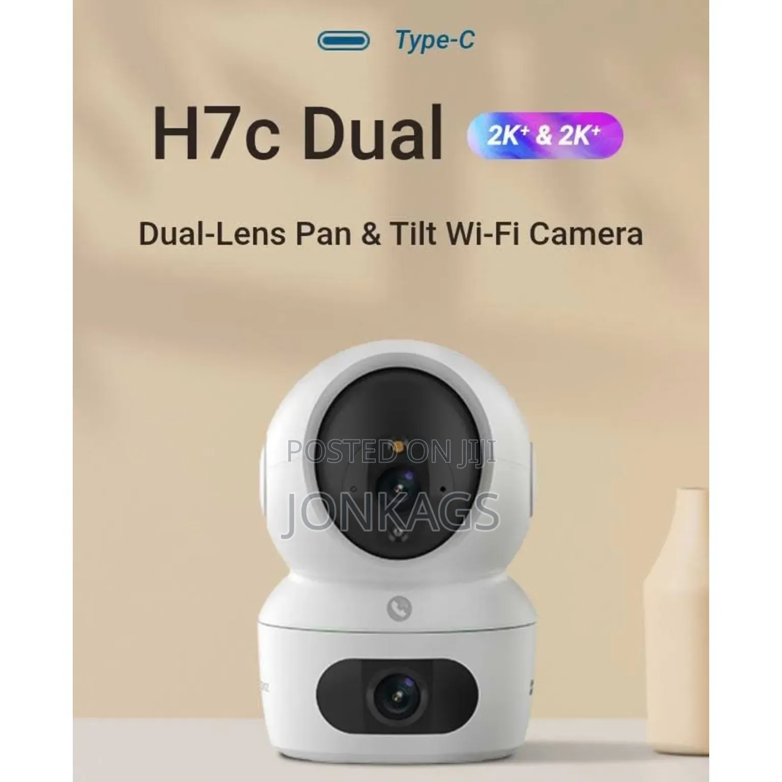 Ezviz H7c Dual Stand Alone Nanny Camera