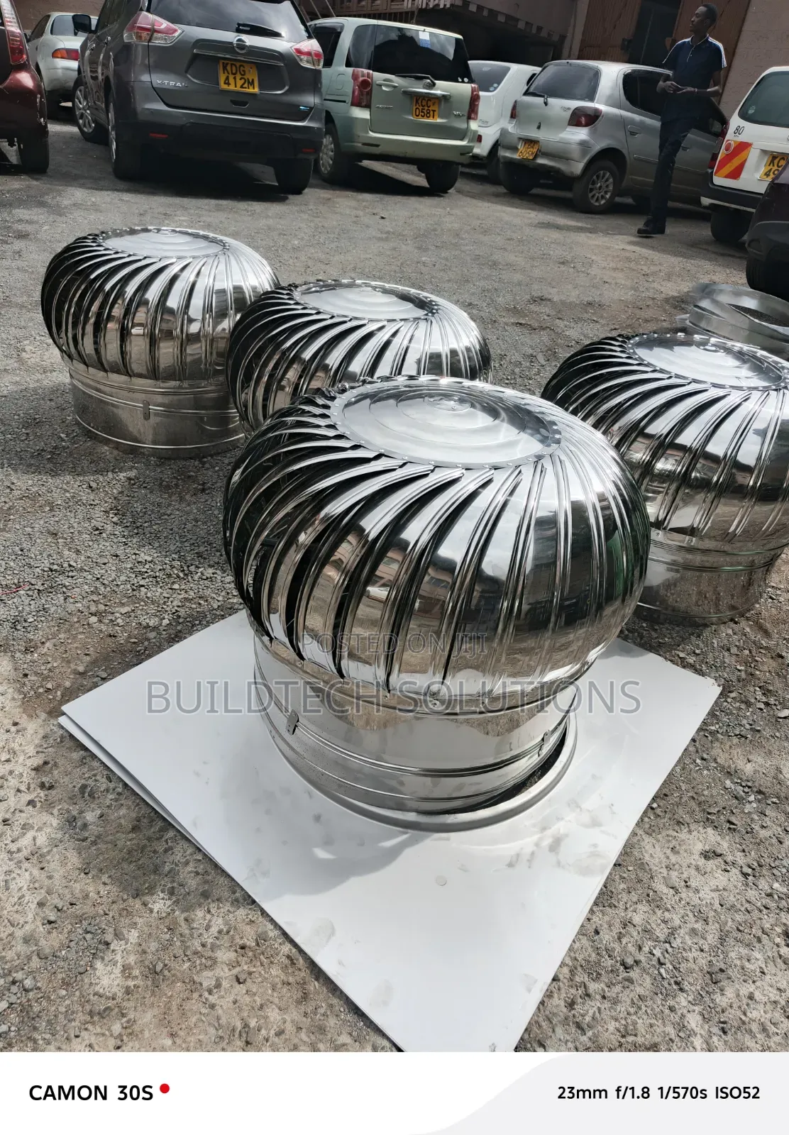500mm Air Ventilator – Maximum Airflow, Zero Electricity