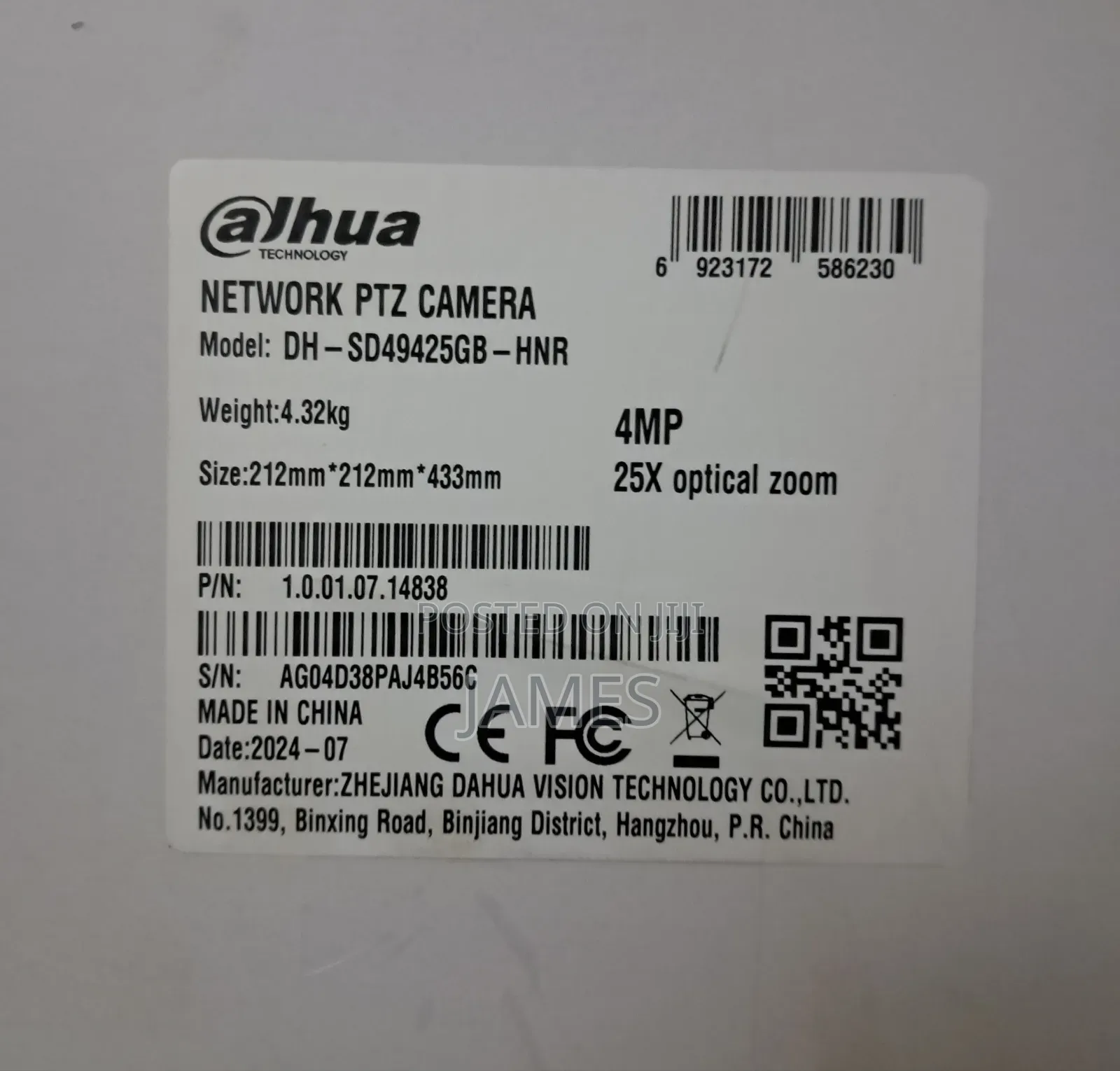 Ip- PTZ Cameras 4mp