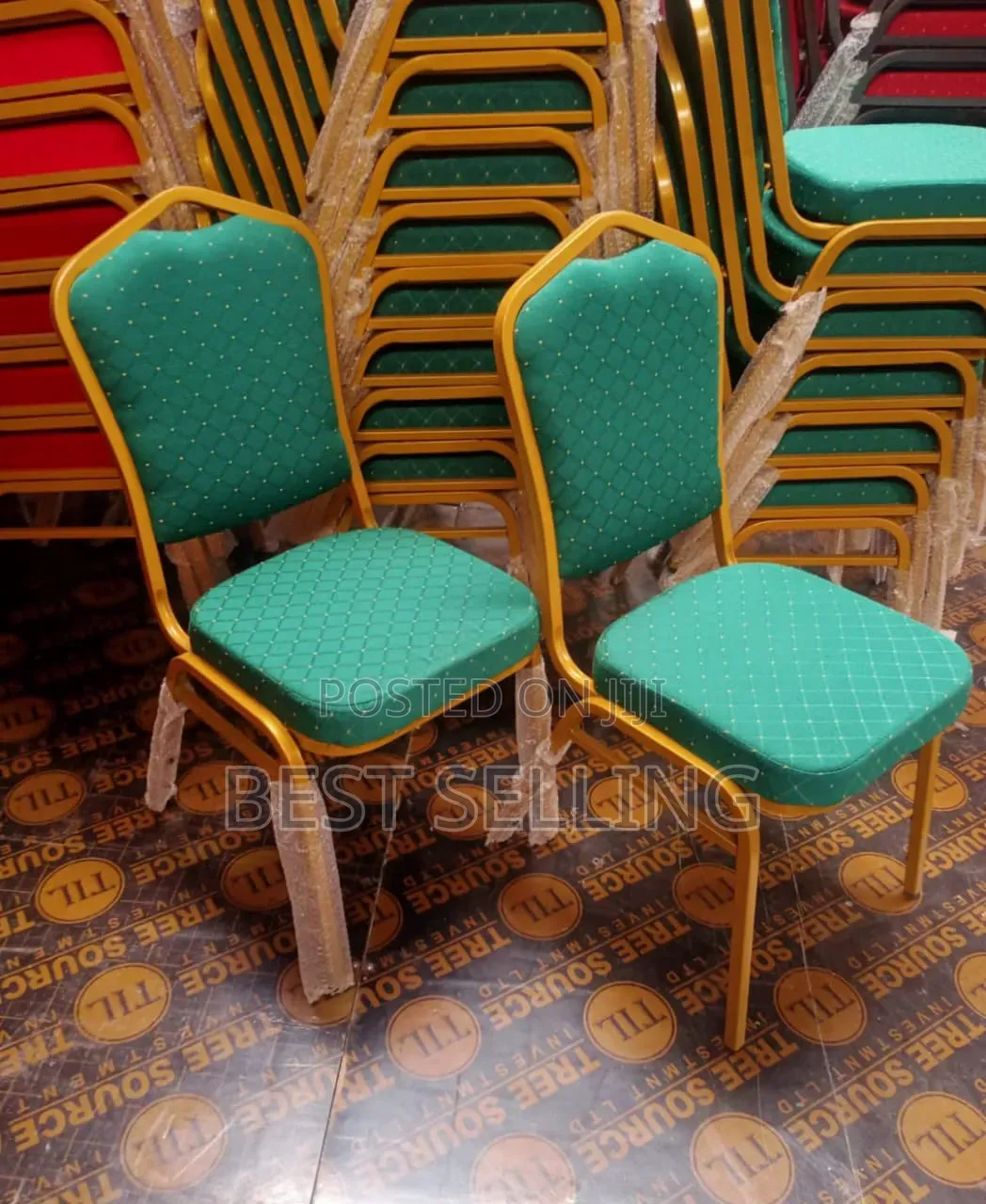 Strong Green Banquet/Conference Chairs