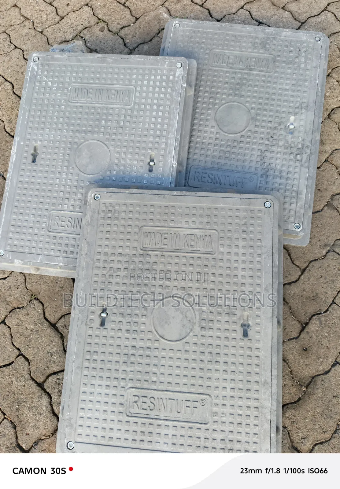 Manhole Cover 450×600mm – 12.5t Heavy Duty