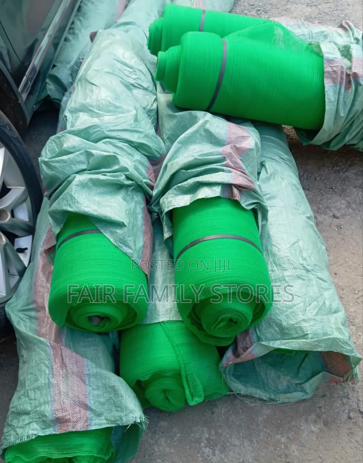 Green Safety Construction Nets. 3m X 50m