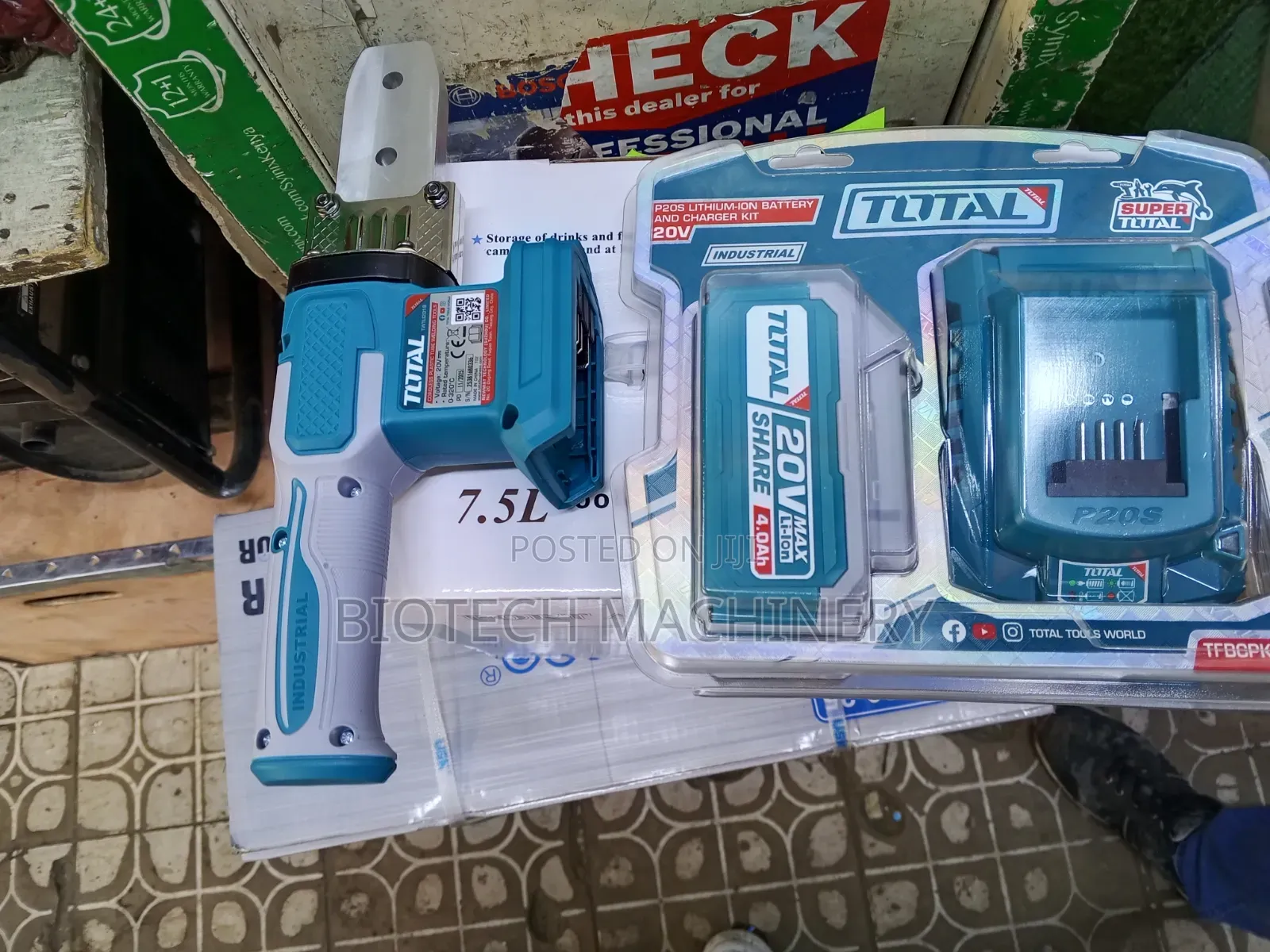 Total Cordless PPR Welding Machine With 4ah Battery