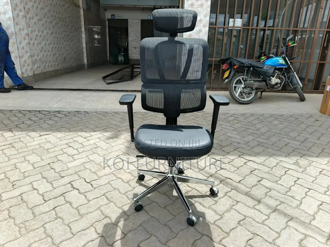 Office Chairs; Executive High Back Orthopedic Office Mesh Chair