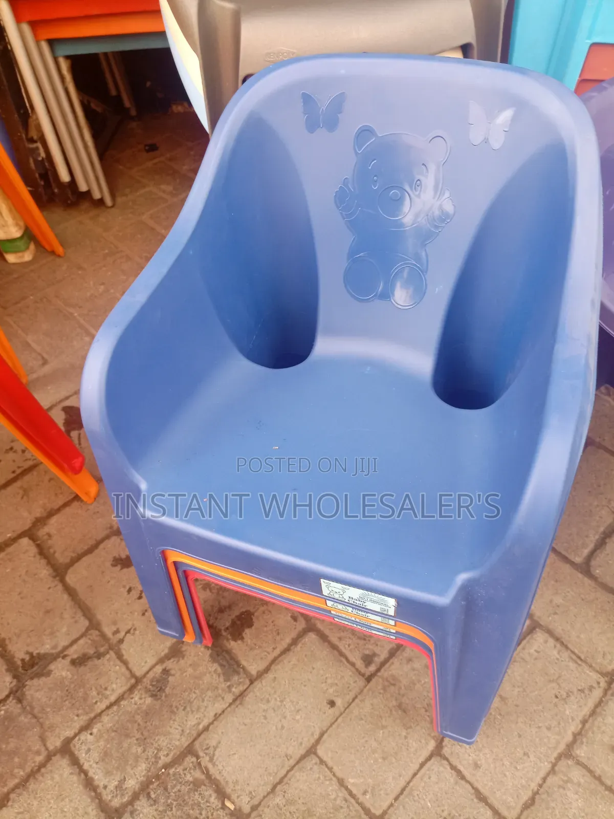 Kids Plastic Chairs Stable