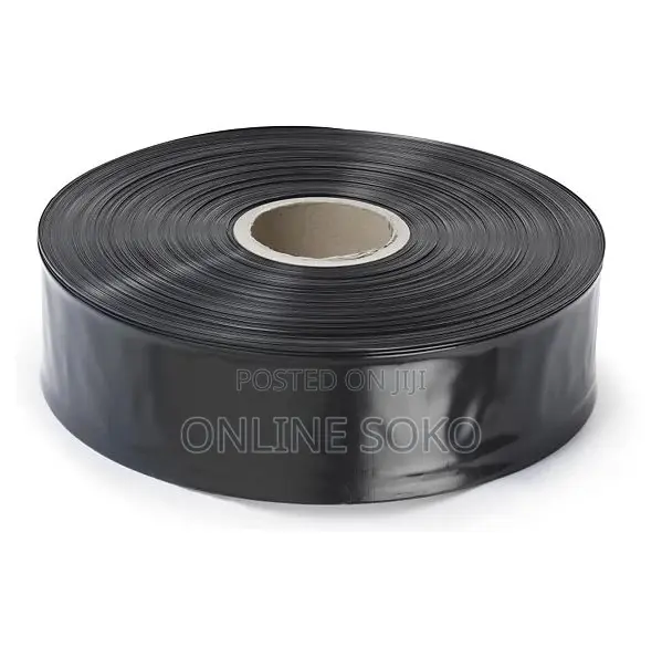Polythene Layflat Tubing For Packaging - 3 Inch Or 4 Inch – Black