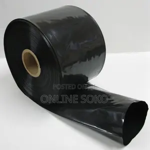 Polythene Layflat Tubing For Packaging - 3 Inch Or 4 Inch – Black