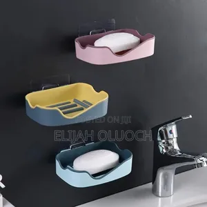 Double Drain Portable Soap Holder