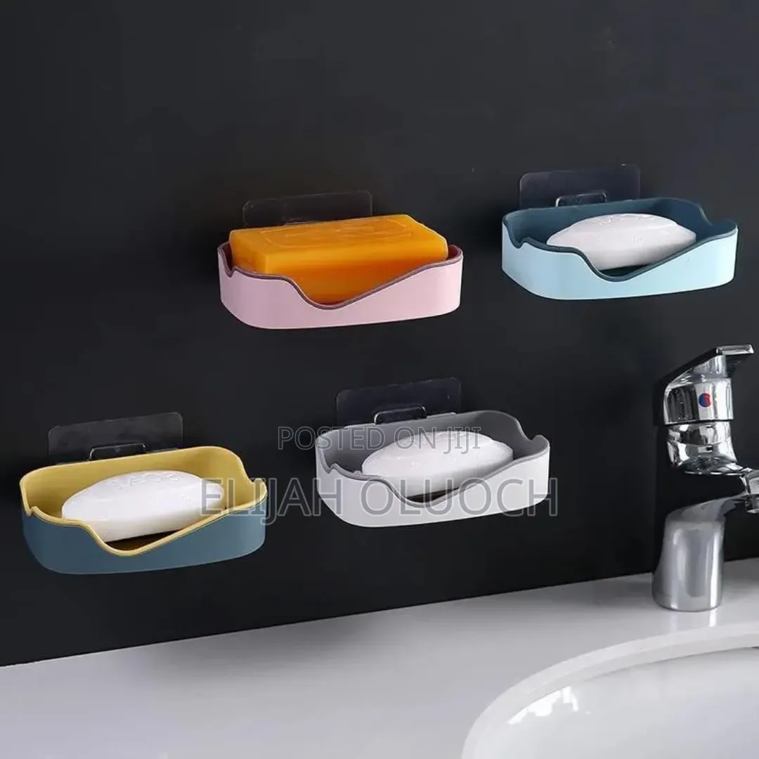 Double Drain Portable Soap Holder