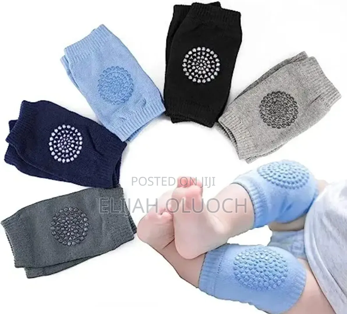 3 Pairs Baby Crawling Knee Protector