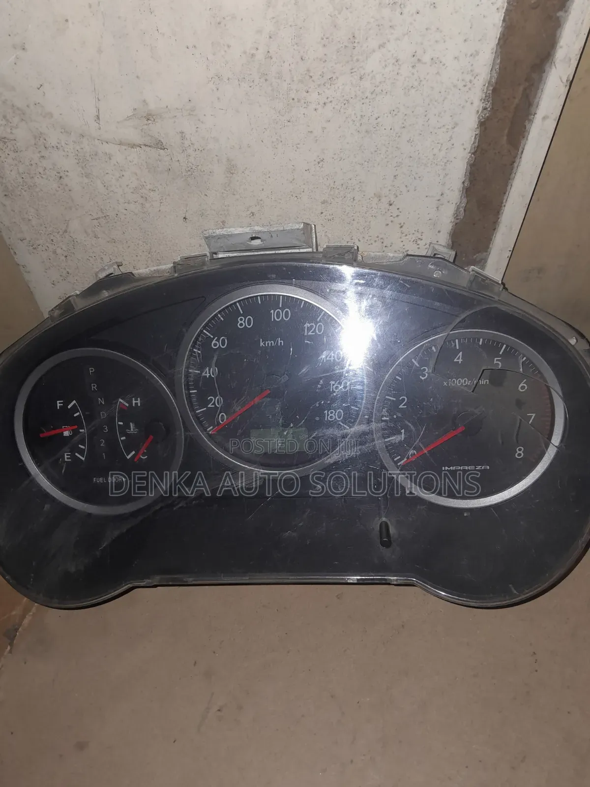 Subaru Impreza Dashboard Clock