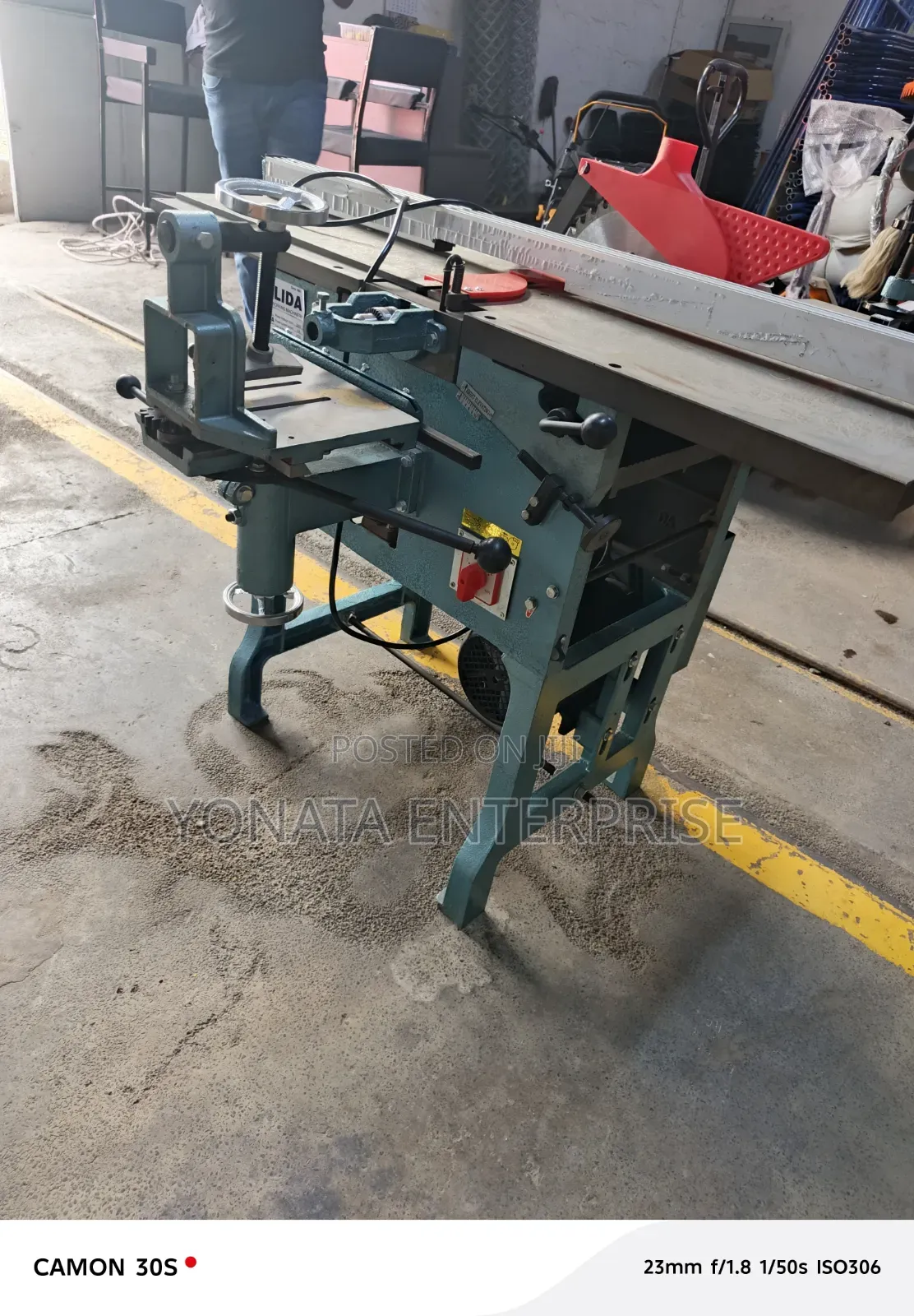Heavy Duty Combined Woodworking Machine, 8 in 1 Function