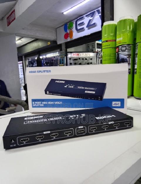 1 Input 8 Output Hdmi Splitter - 1080p Clear Display - main view