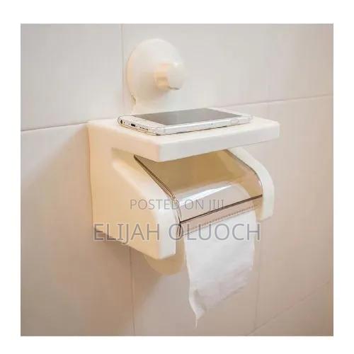Tissue Paper Holder With Suction*
Colours: White