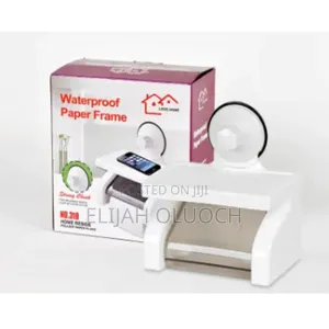 Tissue Paper Holder With Suction*
Colours: White