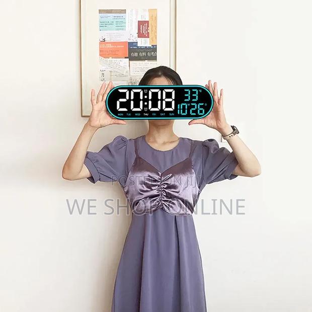Led Digital Alarm Clock, 38*12cm - thumbnail 2