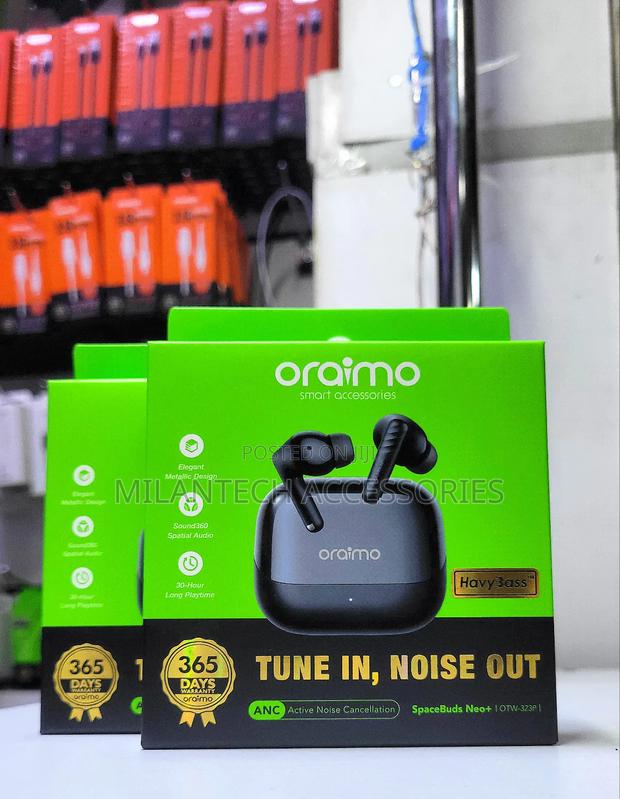 Oraimo Spacebuds Neo+ Anc Spatial Audio True Wireless Earphones
