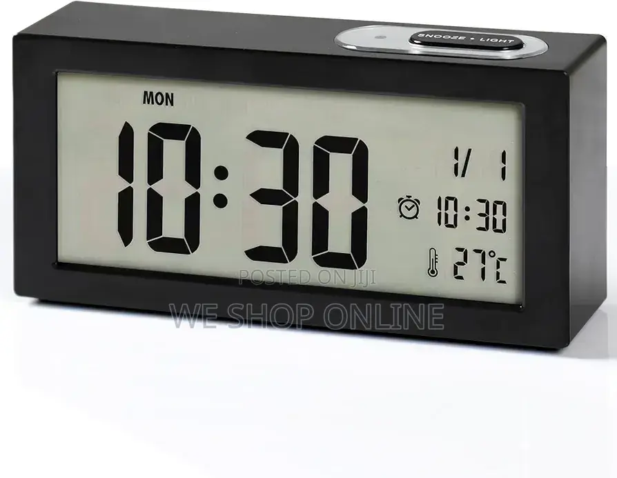 Digital Alarm Clock,Led Clock for Bedroom