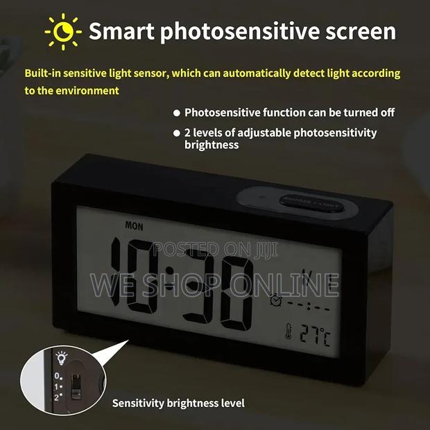 Digital Alarm Clock,Led Clock for Bedroom - thumbnail 5