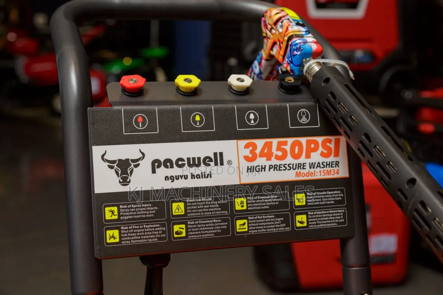 3450psi Carwash Machine - Pacwell
