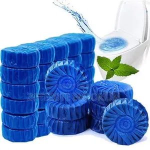 Blue Bubble Toilet Cleaner 1 Set 10pcs