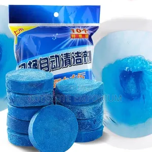 Blue Bubble Toilet Cleaner 1 Set 10pcs