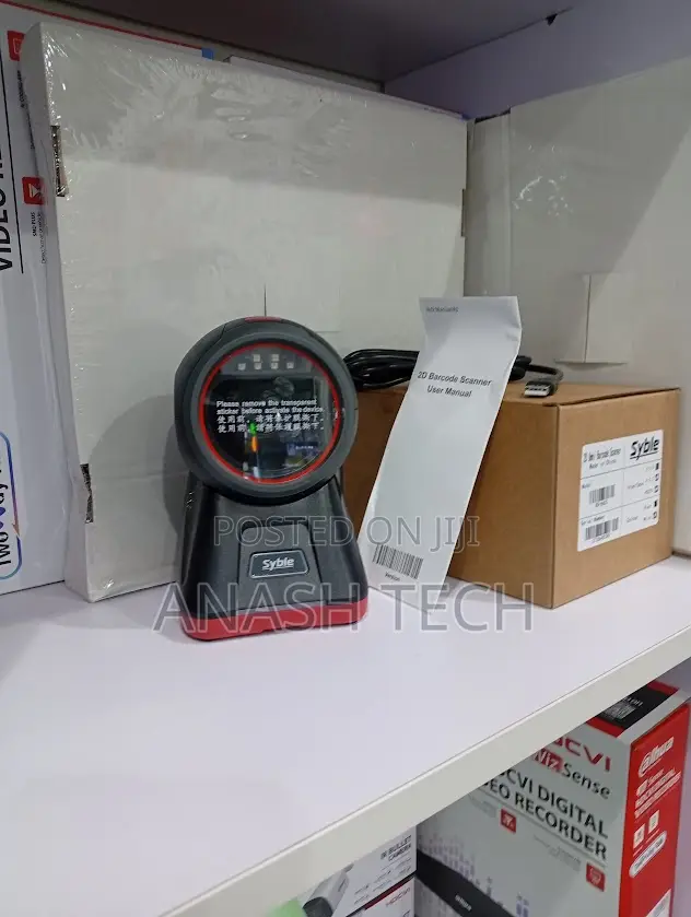Best Quality Xb-8602 2d Desktop Table Mount Barcode Scanner