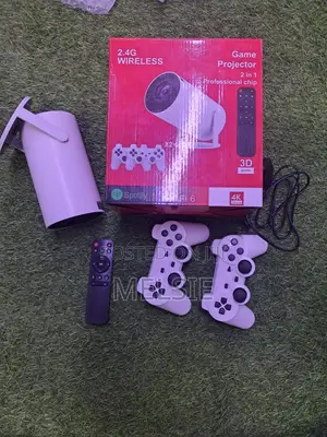 Hy300 Android 12 Smart Game Projector With Wireless Controllers