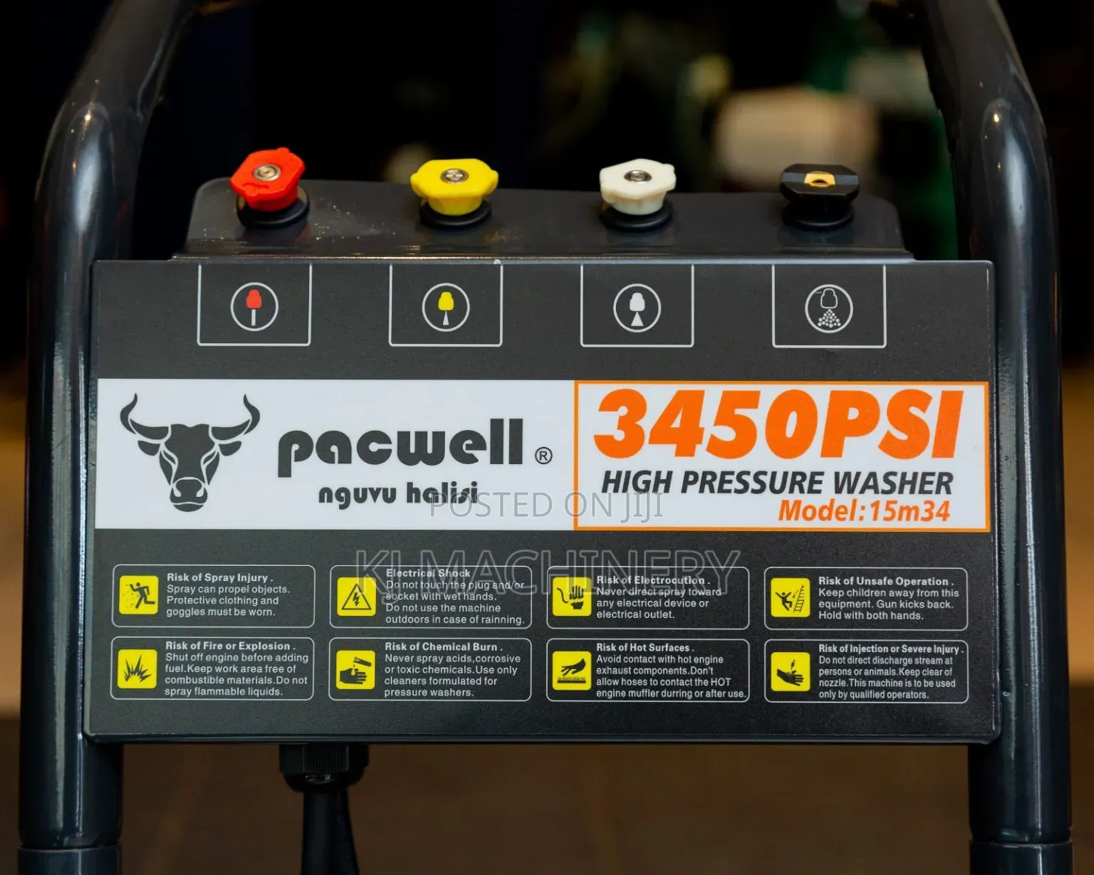 Pacwell 3450 Pci High Pressure Washer – Heavy Duty Cleaning Machine