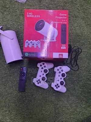 Hy300 Android 12 Smart Game Projector With Wireless Controllers