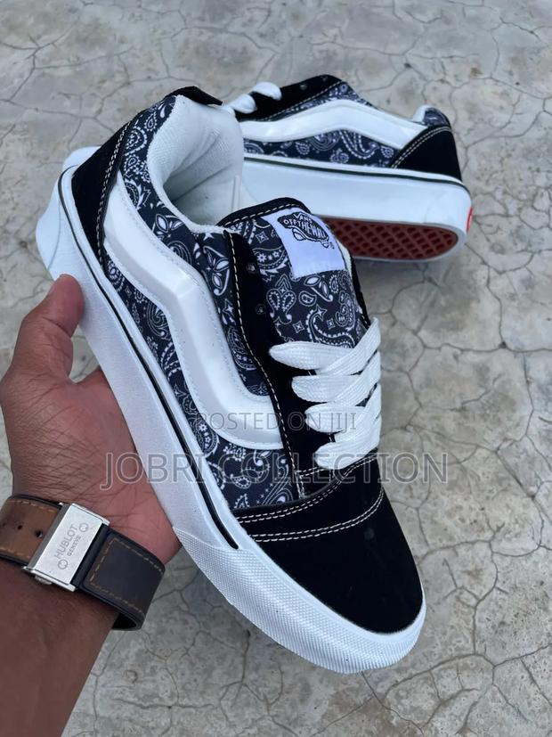 Customized Vans Knu Old Skool Sneakers - thumbnail 4