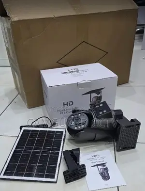 Dual Lens Wifi Ubox Solar PTZ Camera