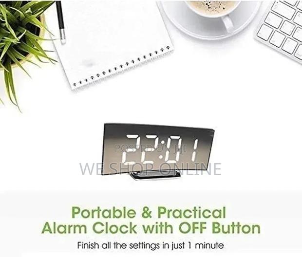Curved Digital Clock - thumbnail 5