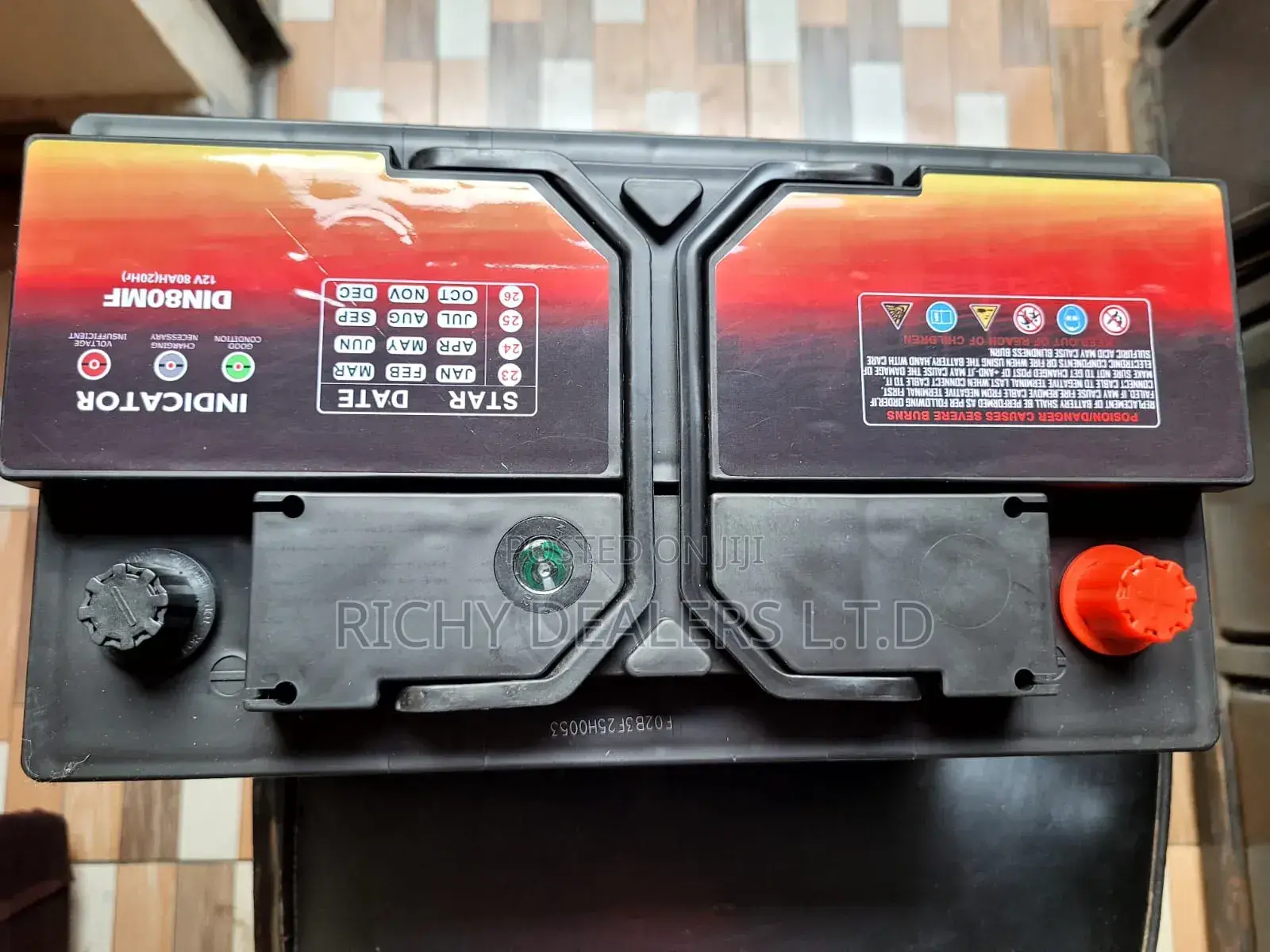 Din80mf (12v/80ah) St Power Car Battery