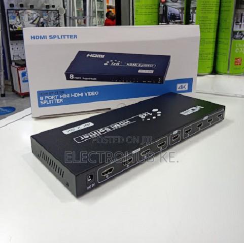 8 Way Hdmi Splitter - 1080p Hd Video Distributor