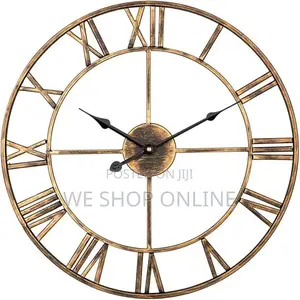 Large Numerals Wall Clock 60cm